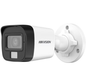 كاميرا مراقبة Hikvision DS-2CE16K0T-LPFS بدقة 3K خارجية مع ميكروفون ورؤية ليلية حتى 25 متر